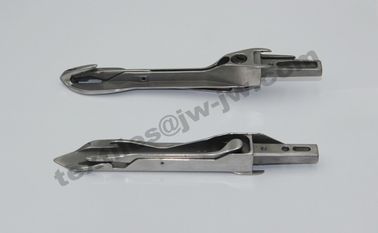 Metal Rapier Loom Spare Parts , Carpet Loom Parts Gripper Head For CRX